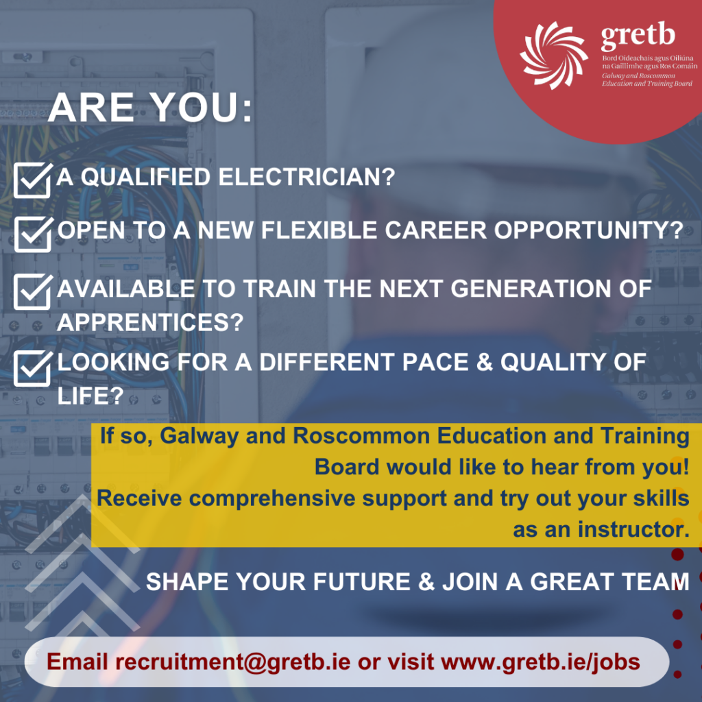 GRETB Recruiting Instructors - Phase 2 Electrical Apprenticeship